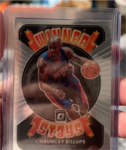 2021-22 Donruss Optic #8 Chauncey Billups Winner Stays — front