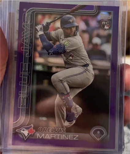 2025 Topps Series 1 #18 Orelvis Martinez — front