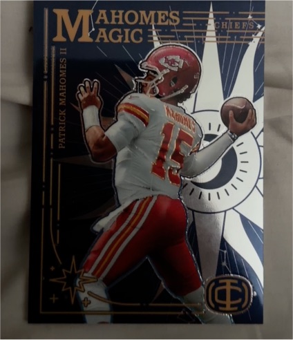 2025 Panini Icon Collection Mahomes Magic MM-4 Patrick Mahomes II — front