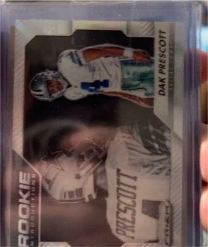 2016 Panini Prizm #22 Dak Prescott Rookie Introductions Silver Prizm — front
