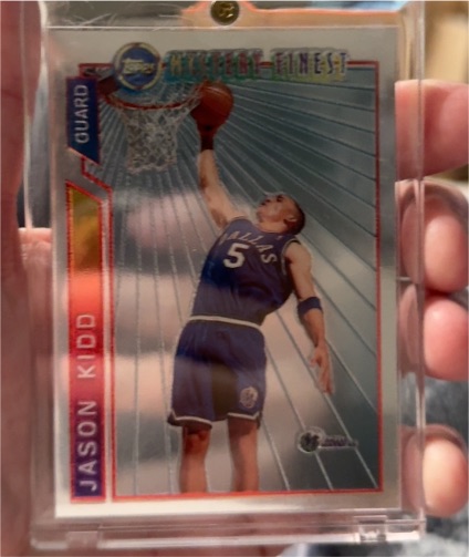 1996-97 Topps Mystery Finest #M2 Jason Kidd — front