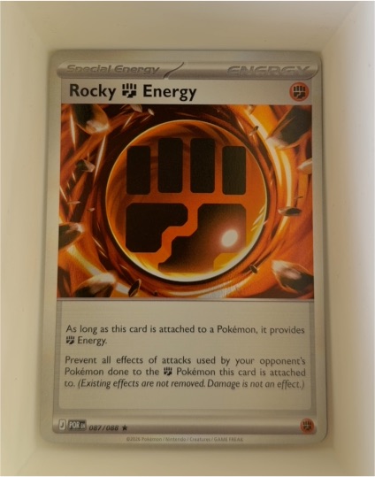 2020 Pokémon Perfect Order #087 Rocky Energy — front