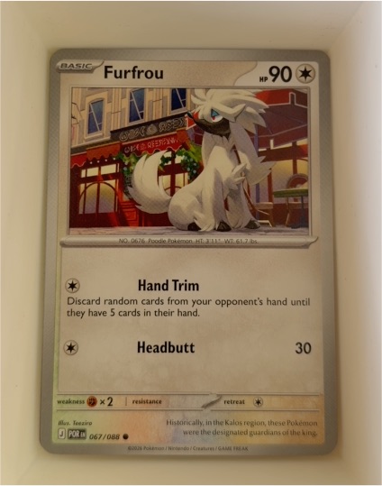 2020 Pokémon ME03: Perfect Order #067 Furfrou — front