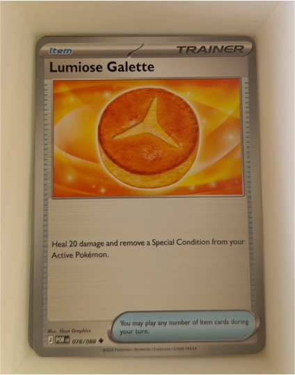 2020 Pokémon Perfect Order #078 Lumiose Galette — front