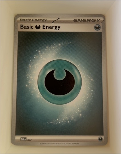 2023 Pokemon #007 Basic Darkness Energy — front