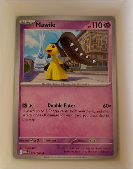2026 Pokémon Perfect Order #032 Mawile — front