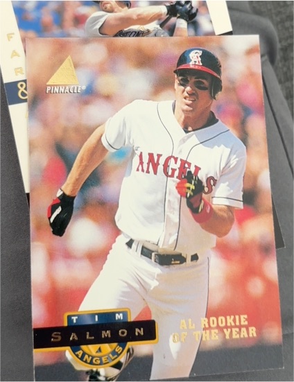 1994 Pinnacle #9 Tim Salmon — front