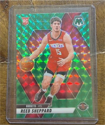 2024-25 Panini Mosaic #249 Reed Sheppard — front