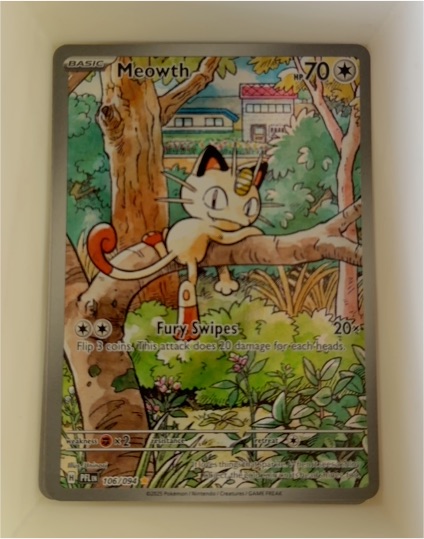 2025 Pokémon #106 Meowth — front