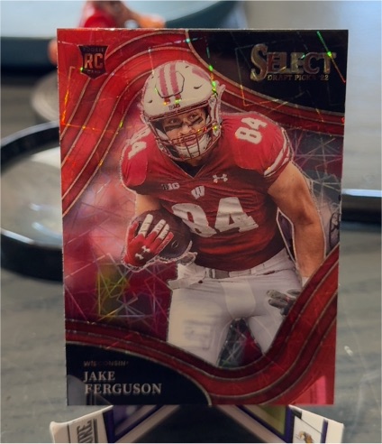 2022 Panini Select Draft Picks #122 Jake Ferguson — front