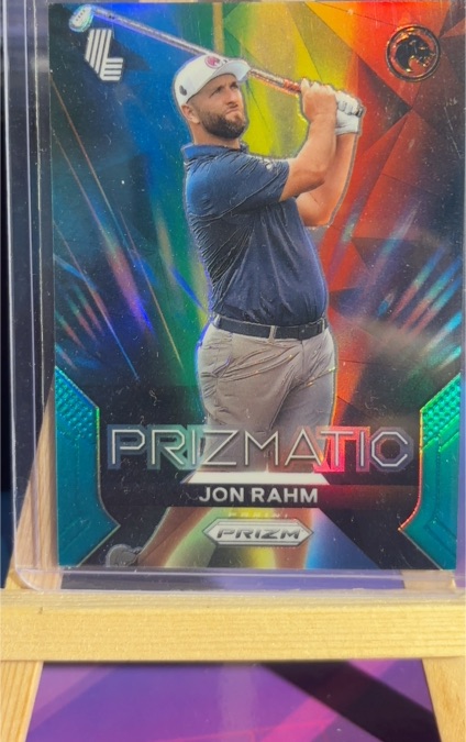 2024 Panini Prizm LIV Golf #7 Jon Rahm Prizmatic — front