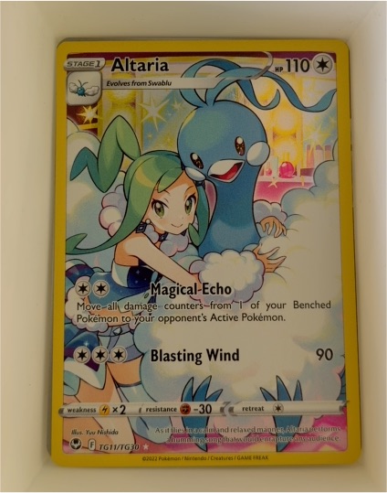 2022 Pokémon Silver Tempest Trainer Gallery #TG11 Altaria — front
