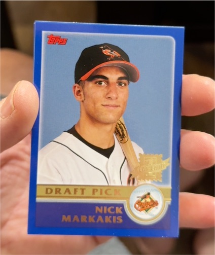 2003 Topps Draft Picks #8 Nick Markakis — front