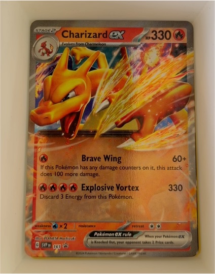 2024 Pokémon TCG Scarlet & Violet #161 Charizard ex — front