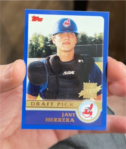2003 Topps Draft Pick Javi Herrera — front