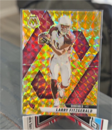 2025 Panini Mosaic #47 Larry Fitzgerald — front