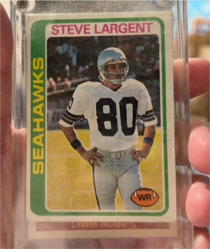 1978 Topps #443 Steve Largent — front