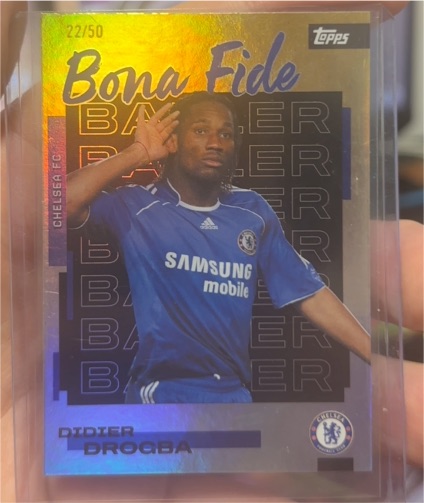 2026 Topps Bona Fide #25 Didier Drogba — front