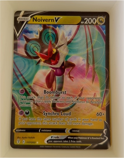 2021 Pokémon #117 Noivern V — front