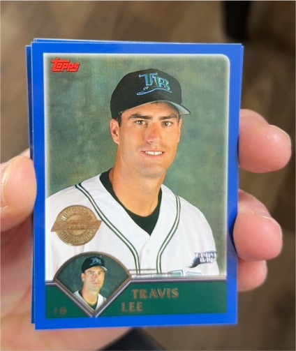 2003 Topps #551 Travis Lee — front