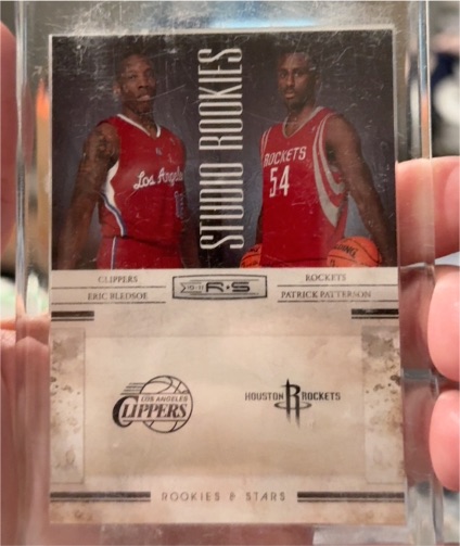 2010-11 Panini Rookies & Stars Studio Rookies #8 Eric Bledsoe Patrick Patterson — front