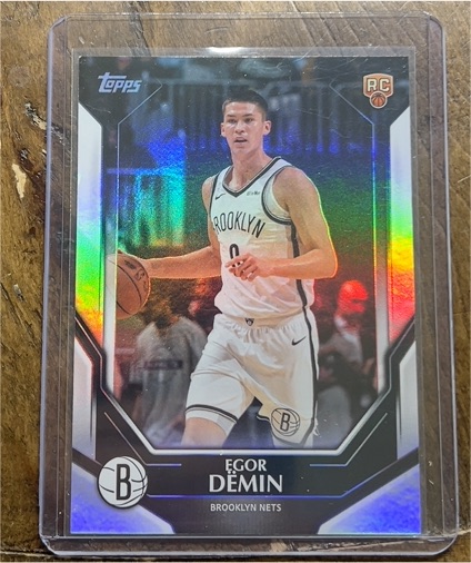 2026 Topps Collector's Kit #NBA-9 Egor Demin — front