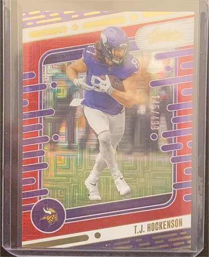 2024 Panini Absolute #72 T.J. Hockenson — front