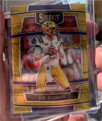 2022 Panini Select Draft Picks #45 Joe Burrow — front