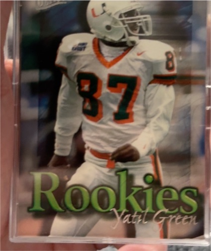 1997 Fleer Ultra Rookies #8 Yatil Green — front