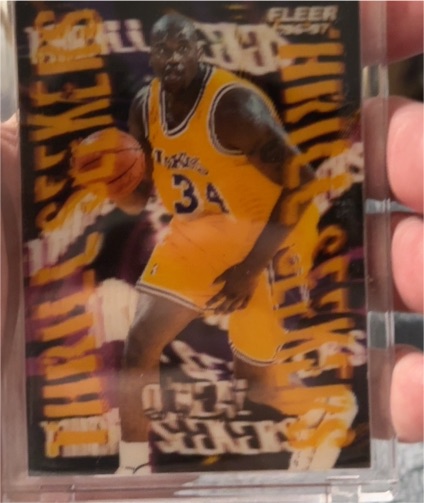 1996-97 Fleer #206 Shaquille O'Neal — front