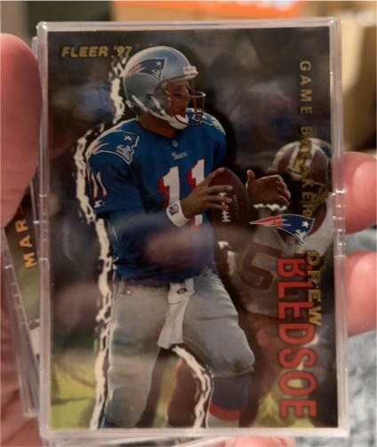 1997 Fleer Game Breakers #3 Drew Bledsoe — front