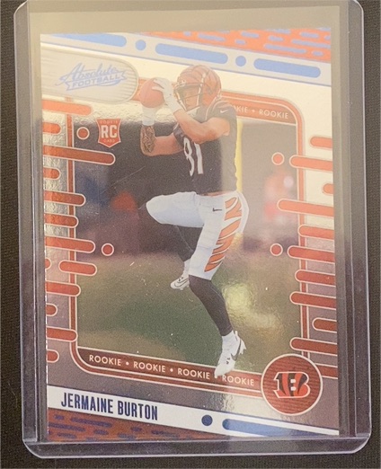 2024 Panini Absolute #166 Jermaine Burton — front