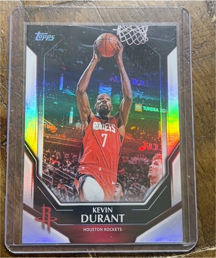 2026 Topps Collector Kit Exclusive #NBA-10 Kevin Durant — front