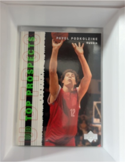 2003-04 Upper Deck UD Top Prospects #6 Pavel Podkolzin — front