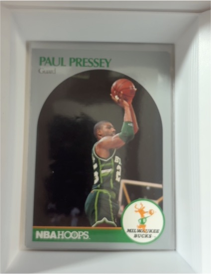 1990-91 NBA Hoops #180 Paul Pressey — front