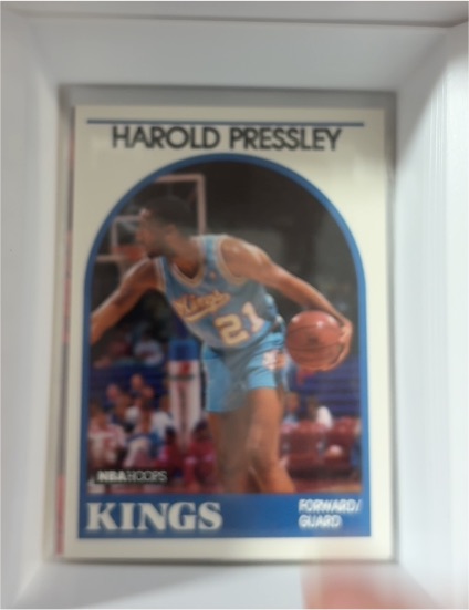 1989-90 NBA Hoops #24 Harold Pressley — front