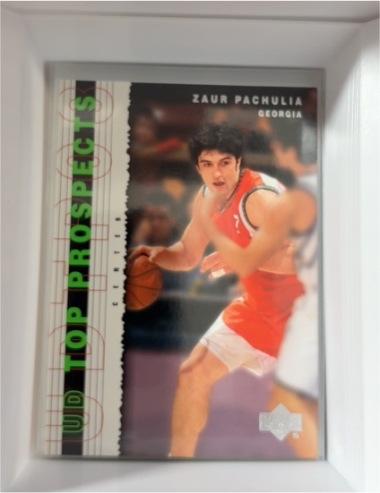2003-04 Upper Deck Top Prospects #Zaur Pachulia — front