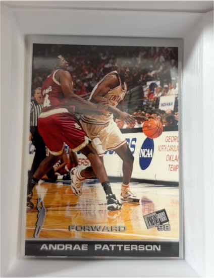 1998 Press Pass #35 Andrae Patterson — front