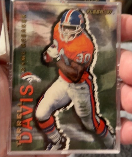 1997 Fleer Game Breakers #7 Terrell Davis — front