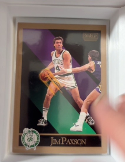 1990-91 SkyBox #21 Jim Paxson Boston Celtics — front