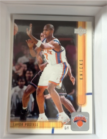 2001-02 Upper Deck #339 Lavor Postell — front