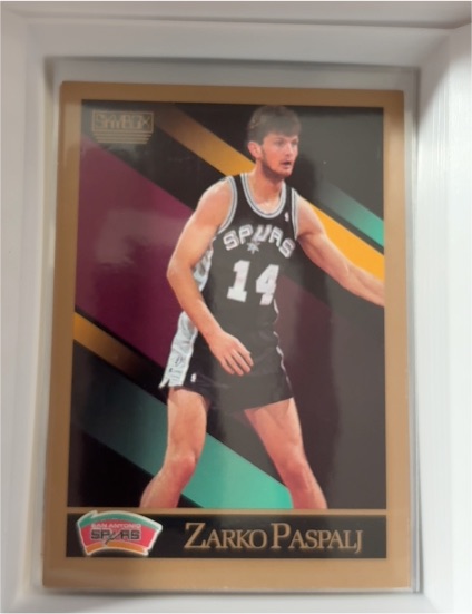 1990-91 SkyBox #259 Zarko Paspalj — front