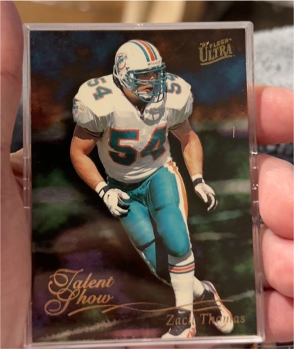 1997 Fleer Ultra #6 Zach Thomas — front