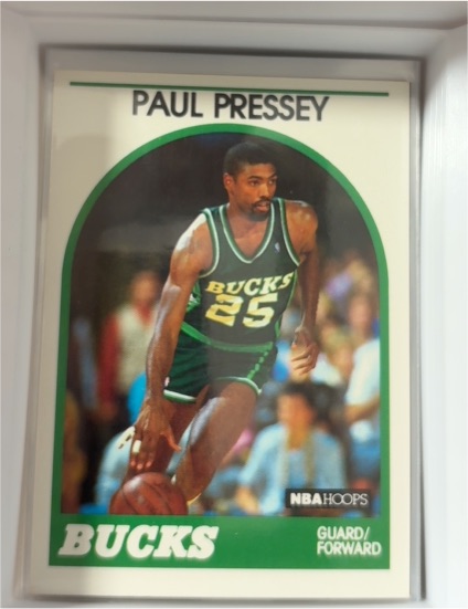 1989-90 NBA Hoops #79 Paul Pressey — front