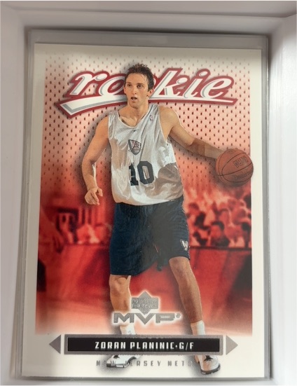 2003-04 Upper Deck MVP #222 Zoran Planinic — front