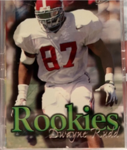 1997 Fleer Ultra Rookies #10 Dwayne Rudd — front