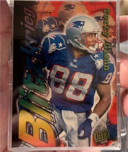 1997 Fleer Ultra Blitzkrieg #2 Terry Glenn — front