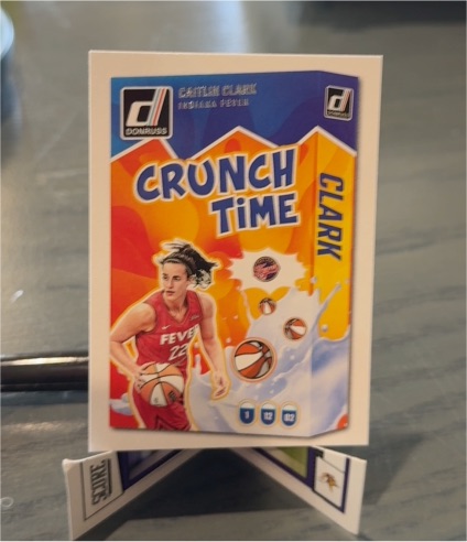 2025 Panini Donruss WNBA #5 Caitlin Clark Crunch Time — front