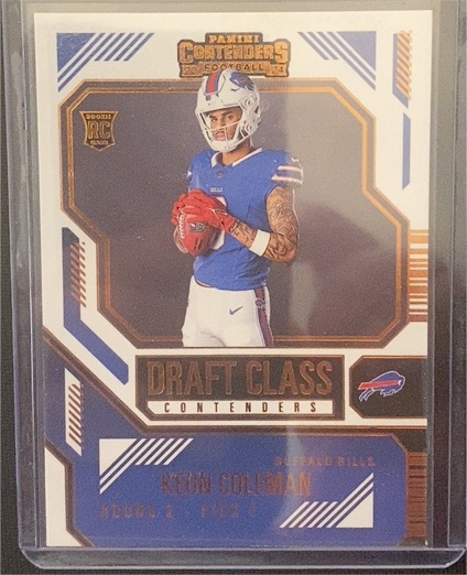 2024 Panini Contenders Draft Class Contenders #17 Keon Coleman — front