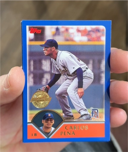 2003 Topps #416 Carlos Pena — front